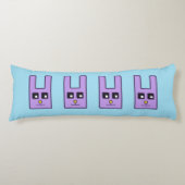 Square Easter Bunny Body Pillow Lichaamskussen (Voorkant)