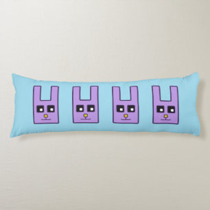 Square Easter Bunny Body Pillow Lichaamskussen