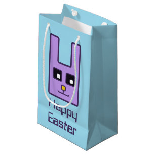 Square Easter Bunny Gift Bag (klein) Klein Cadeauzakje