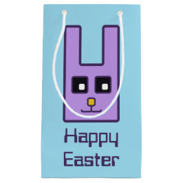 Square Easter Bunny Gift Bag (klein) Klein Cadeauzakje
