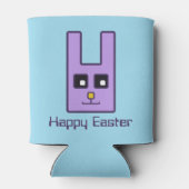 Square Easter Bunny Koelbox Blikjeskoeler (Achterkant)