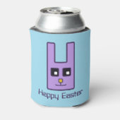 Square Easter Bunny Koelbox Blikjeskoeler (Blikje Achterkant)