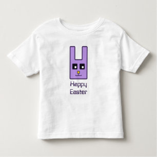 Square Easter Bunny Toddler T-Shirt