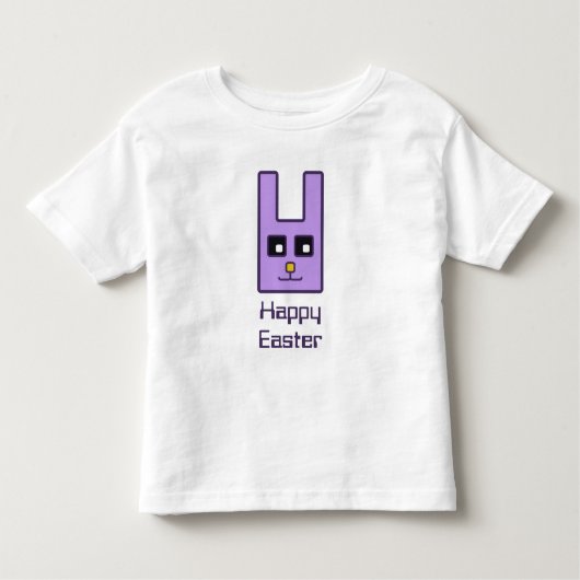 Square Easter Bunny Toddler T-Shirt (Voorkant)