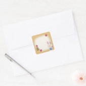 Square Easter Stickers (Envelop)