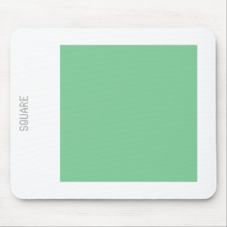 Square - Faded groen en wit Muismat