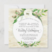 Square Forest Leaf Wood Woodland BOHO Herfst Zomer Kaart (Voorkant)