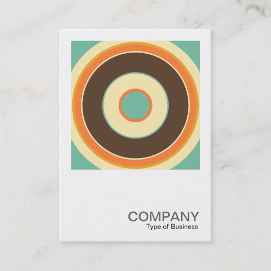 Square Foto 0429 - Colorful Circle 02 Visitekaartje (Voorkant)