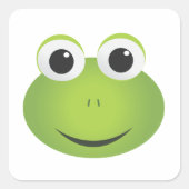 Square Frog Stickers (Voorkant)