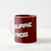 Square Frog Tweekleurige Koffiemok (Voorkant links)