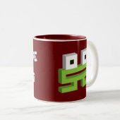 Square Frog Tweekleurige Koffiemok (Voorkant rechts)