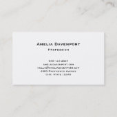 Square Geometric Multicolored Pattern Visitekaartje (Achterkant)