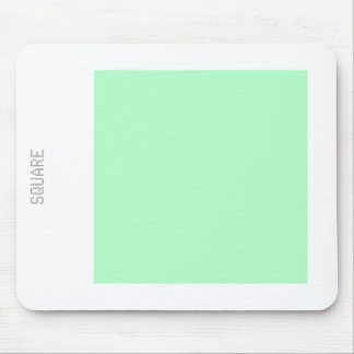 Square - Ghost Green en White Muismat