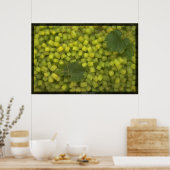 Square Grapes Poster (Keuken)