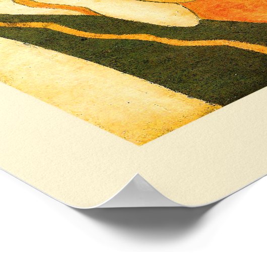 Square Hand Drum Native American Ceremonial Poster (Hoek)