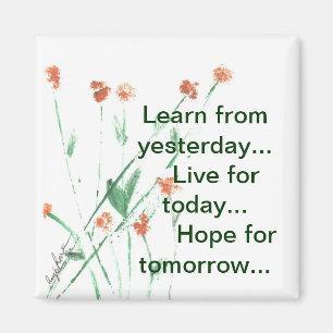 Square Inspirerend Magnet