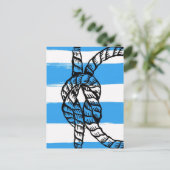 Square Knot Briefkaart (Staand voorkant)