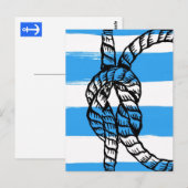 Square Knot Briefkaart (Voorkant / Achterkant)