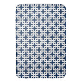 Square Knot Pattern Badmat (Voorkant Verticaal)