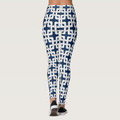 Square Knot Pattern Leggings (Achterkant)