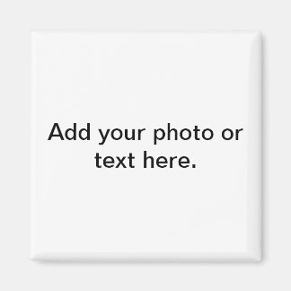 Square koelkast magnet