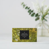 Square Label 01a - Trees in herfst (Staand voorkant)