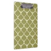 Square Leaf Pattern Gold Limoen Light Klembord (Rechts)