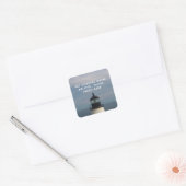 Square Lighthouse Return Address Label (Envelop)
