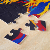 Square Lion Puzzle Legpuzzel (Zijkant)