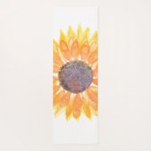 Square Logo Yoga Studio Sunflower Yogamat (Achterkant)
