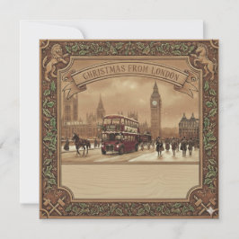 Square London Kaart - Kerstmis