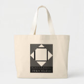 Square Lozenges minimalist Replication Jumbo Tas (Voorkant)