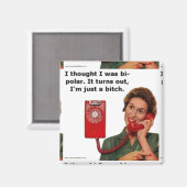 Square Magnet (Voorkant / Achterkant)