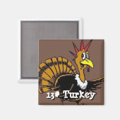 Square Magnet (Voorkant / Achterkant)