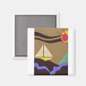 Square Magnet (Voorkant / Achterkant)