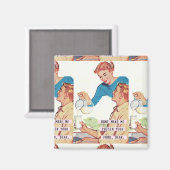 Square Magnet (Voorkant / Achterkant)