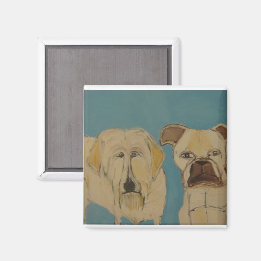 Square Magnet (Voorkant / Achterkant)