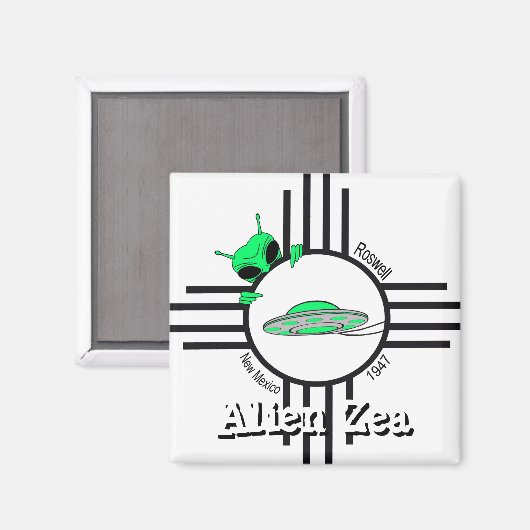 Square Magnet (Voorkant / Achterkant)