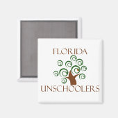 Square magnet (Voorkant / Achterkant)