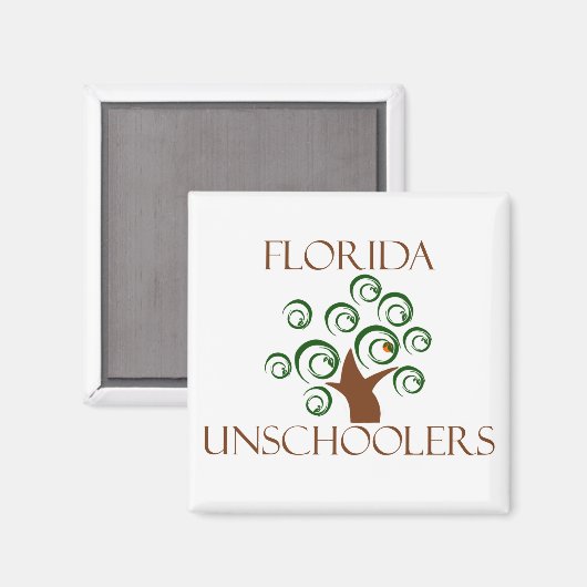 Square magnet (Voorkant / Achterkant)