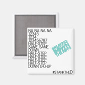 Square Magnet (Voorkant / Achterkant)