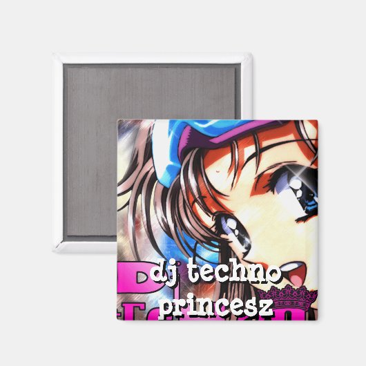 Square Magnet (Voorkant / Achterkant)