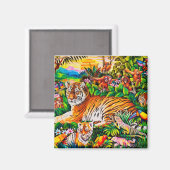 Square Magnet (Voorkant / Achterkant)