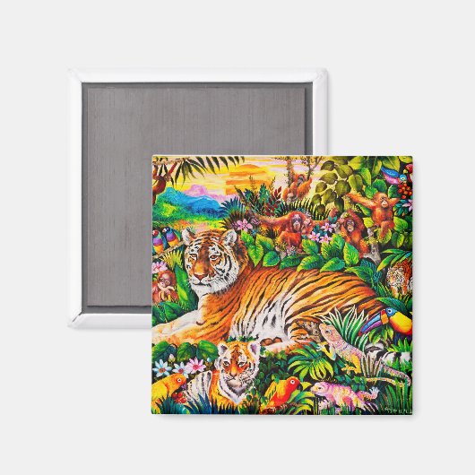 Square Magnet (Voorkant / Achterkant)