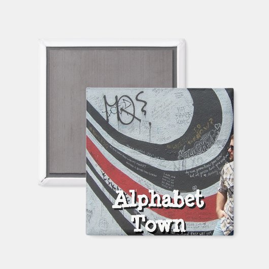 Square Magnet (Voorkant / Achterkant)