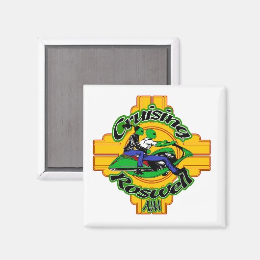 Square Magnet (Voorkant / Achterkant)