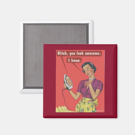 Square Magnet (Voorkant / Achterkant)