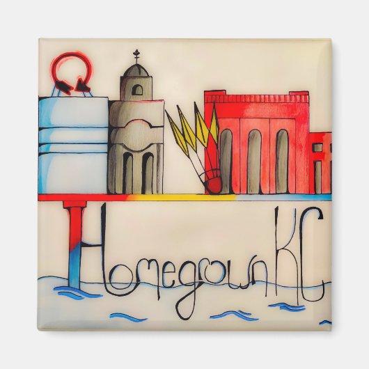 Square Magnet (Voorkant)