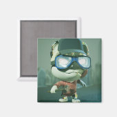 Square Magnet (Voorkant / Achterkant)