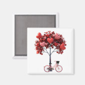 Square Magnet Romantic (Voorkant / Achterkant)